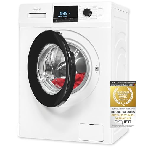 Exquisit Waschmaschine WA58214-340A: Kompakte Waschlösung mit 8 kg Fassungsvermögen