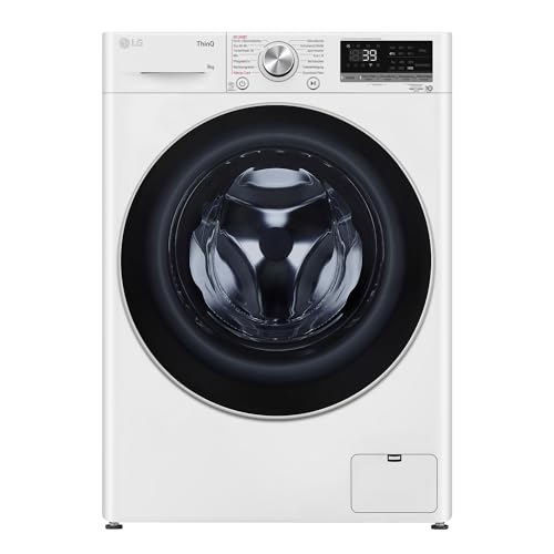 LG Frontlader-Waschmaschine 9 kg: Tiefenreinigung mit TurboWash 360°